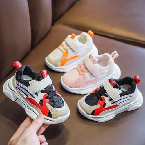Children Infant Sports Shoes Baby Girls Breathable Mesh Sneakers Spring Autumn Kids Boys Shoes Wholesale