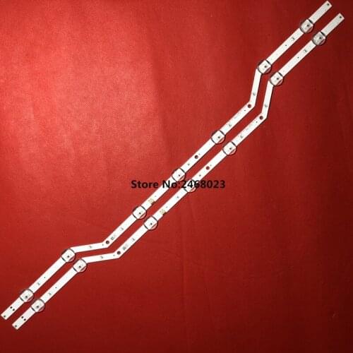 2pcs x 32inch Bending Backlight Strips for Sam sung TV 2015SVS32 FHD L5 REV1.4 150518 LM41-00133A_LM41-00148A 5-LEDs 58cm