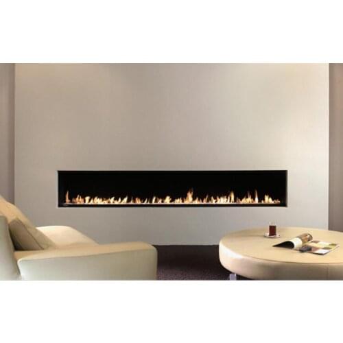 Inno-Fire 60 inch silver or black wifi real fire indoor intelligent smart ethanol fireplace