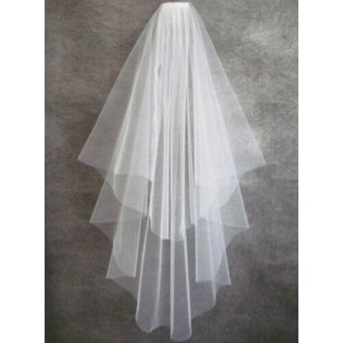 Свадебные короткие фаты Jiayigong China At AliExpress