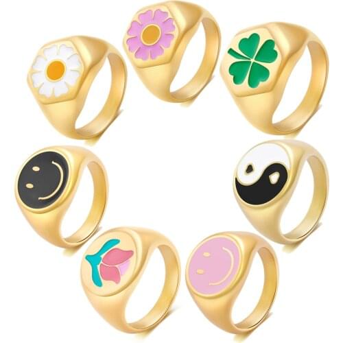 KBJW Women's Gold Rings
