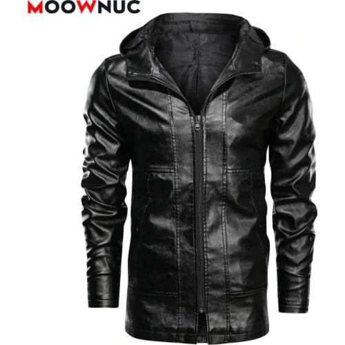 Fashion Coats PU 2021 Outdoors Windbreakers Mens Casual Locomotive Jacket Solid Overcoat Windproof Female Hombre Plus Size 5XL