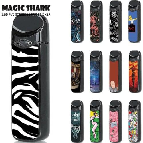 Zebra Monkey King Tiger Dreamy Stereo Case Cover Sticker for Smok Nord Wrap Film for Nord