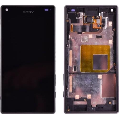 Original For Sony Xperia Z5 Compact Mini LCD Display + Touch Screen Digitizer Assembly with frame free shipping