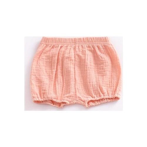 Popular Baby Bread Pants, Childrens Childrens Boys And Girls' Cotton Linen Big PP Shorts, Infant Lantern Pants