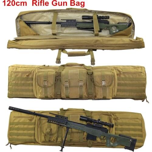 120cm Military Rifle Gun Bag Case tactical Shoulder pack Airsoft Rifle Hunting Bag Shooting Sniper Air Gun Protection Backpack