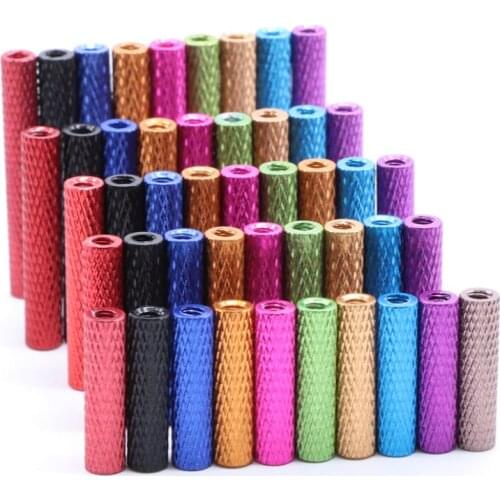 Ultra-light mesh aluminum column corn grain aluminum tube internal teeth M3 through UAV plant protection aircraft model accessor