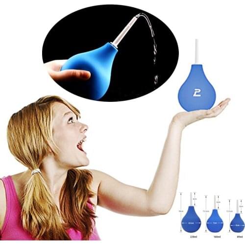 Wetips Travel Shower Anal Enema Bulb Portable Enema Nozzle Anal Shower Bidet Douche MobileClistere Shattaf Anaal Ducha