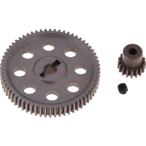 64T 17T Differential Main Gear Motor Replacement for HSP 94111 1/10 RC Cars
