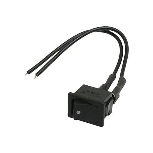 Free shipping!Snap in 2 Pins SPST ON/OFF Momentary Rocker Boat Switch KCD1