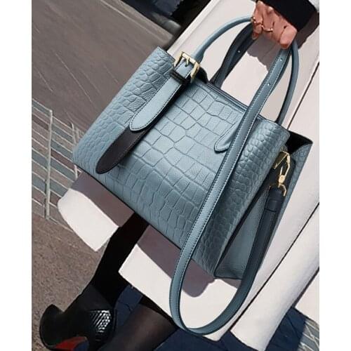 High Texture Chinese Style New Fashion Contracted Leather Luxury Handmade Brand Womens Handbags Summer Chic Shoulder Bags