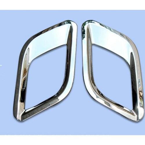 Chrome Rear Fog Light Cover Trim FOR OPEL VAUXHALL Mokka Buick Encore 2013 2014 2015 2016