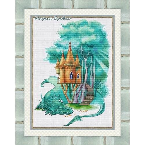 14/18/16/22/25/28ct Cross Stitch Kit Packages Counted Cross-Stitching Kits New Pattern NOT PRINTED Cross stich Painting Set