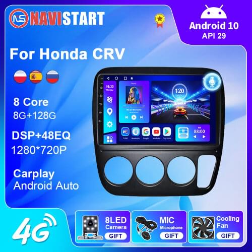 Car Radio For Honda CRV CR-V 2004-2006 GPS Navigation Multimedia Player Android Touch Screen Autoradio Accessories No 2din DVD