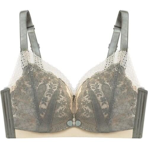 Womens Active Bras Lace Wire Free Bra for Pregnant Female Intimates Underwear Comfot Adjusted Bras