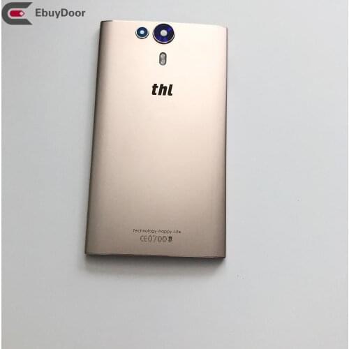 Used Battery Case Cover Back Shell + Camera Glass Lens For THL Knight 1 MTK6750T 5.5 Inch HD Screen 1920x1080 Free Shipping