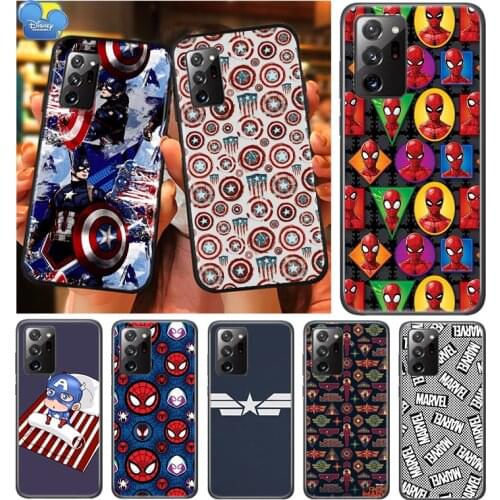 Captain America Marvel For Samsung Galaxy A01 A11 A12 A22 A21S A31 A41 A42 A51 A71 A32 A52 A72 A02S Soft Phone Case