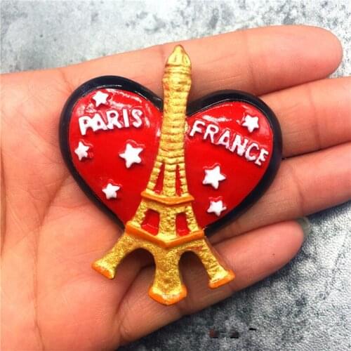 France Paris Eiffel Tower La Tour Eiffel Fridge Magnet World Travel Tourist Souvenir Crafts