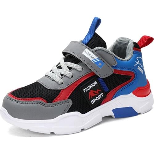 Air Mesh Breathable Kids Sneakers Lightweight Big Boys Baby Shoes Non-slip Children Casual Shoes for Walking Shoes Size 28-40