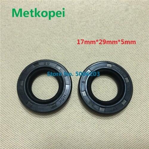 Motorcycle scooter ATV high quality 17*29*5mm 17x29x5mm oil seal with spring for seal spare parts