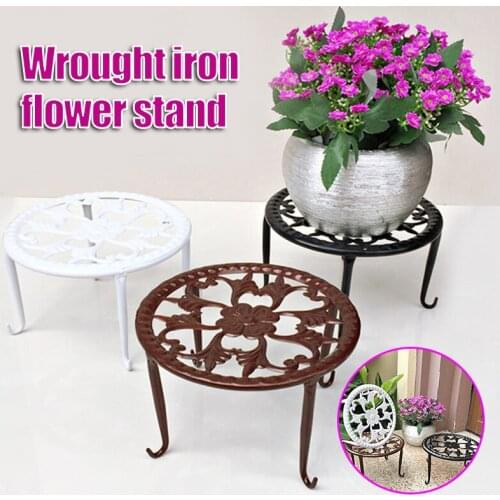 Newest Metal Flower Stand High Quality Steel Sturdy Durable Flower Stand for Living Room Balcony Indoor Desk