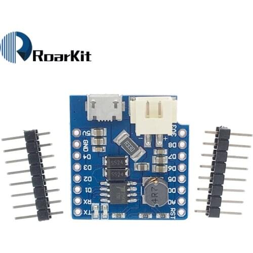 D1 Mini Battery Shield Lithium Battery Charging Boost With LED Light Module Mini Micro USB Interface