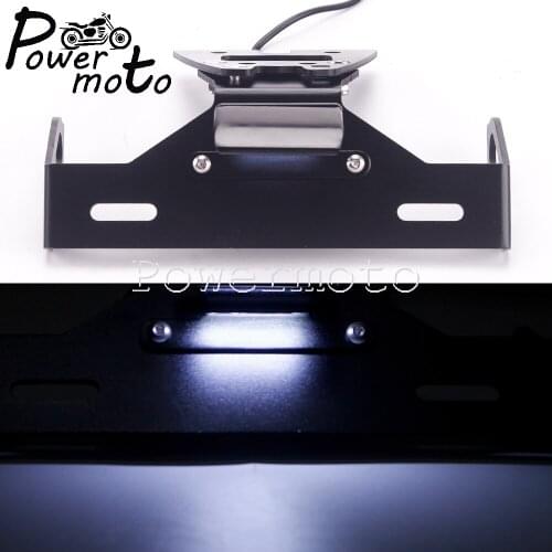 CNC Rear Licence Plate Mounting Bracket For HONDA CB 1000R 2010-2016 Replace Tail Tidy Fender Eliminator Kit Number Plate Frame