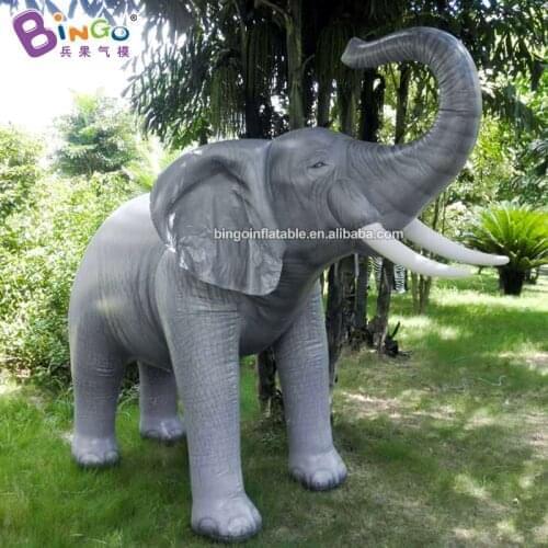 Customized 3.9x2.5 meters inflatable elephant parade / big elephant inflatables for decoration toys