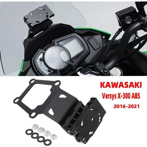 NEW Versys X300 Navigation Frame Motorcycle Accessories Modified Navigation Bracket Fit For KAWASAKI VERSYS X300 X-300 2021-2016