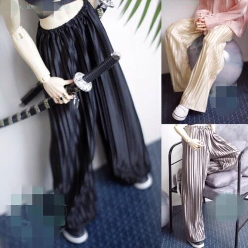 BJD Doll clothes apply to SD17 Uncle size clothes pleated legs long pants doll accessories