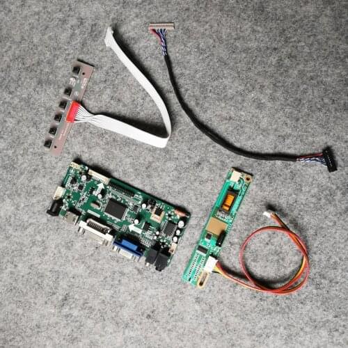 1024*768 VGA DVI display drive board card 1CCFL 20 Pin LVDS DIY kit M.NT68676 For HSD150PX11/HSD121PX11/HSD121PX12 screen