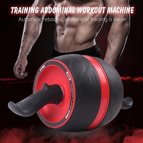 Ab Power Wheel Roller Crossfit Home Gym Abdominal Exercise Workout Equipment for Body Building Fitness Muscle Trainer