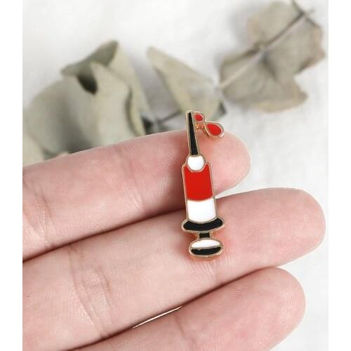 Syringe Enamel Pin Nurse Medical Lapel pin Cute Medical Theme Jewelry Nurses Gift Pharmacist gift