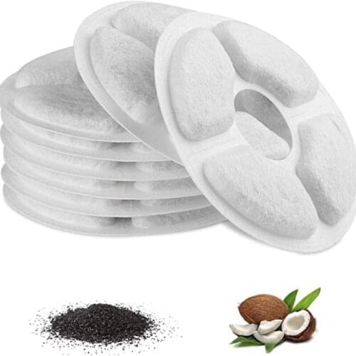 Replacement Activated Carbon Filter for Dog Water Automatic Drinking Fountain Replaced Feeders Filters Dog Accessories