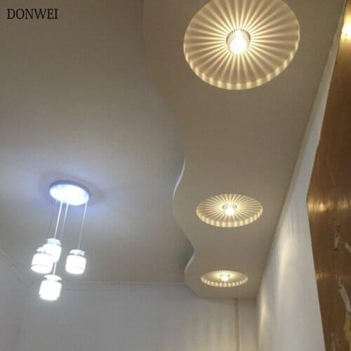 Modern 3W LED Ceiling Light For Home Livingroom Bedroom Restaurant Aisle Corridor Surface Mount LED decoration lighting