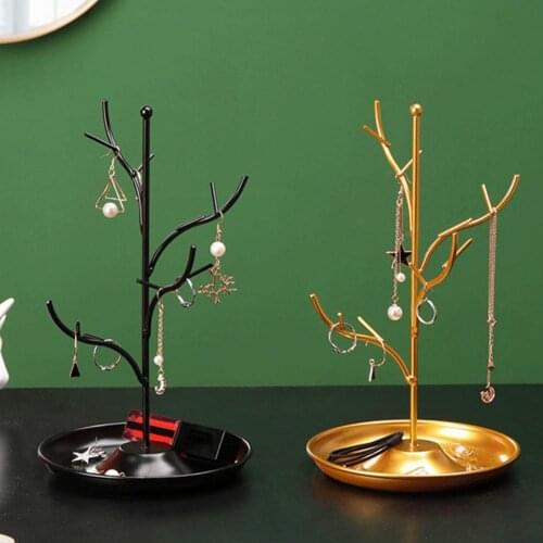 Tree Branch Design Jewelry Display Racks Jewelry Storage Racks Earrings Necklace Bracelet Ring Holder Stand Jewelry Organizer