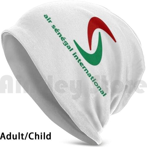 Air Senegal International Beanies Knit Hat Hip Hop Logos Airplane Airplane Logos Vintage