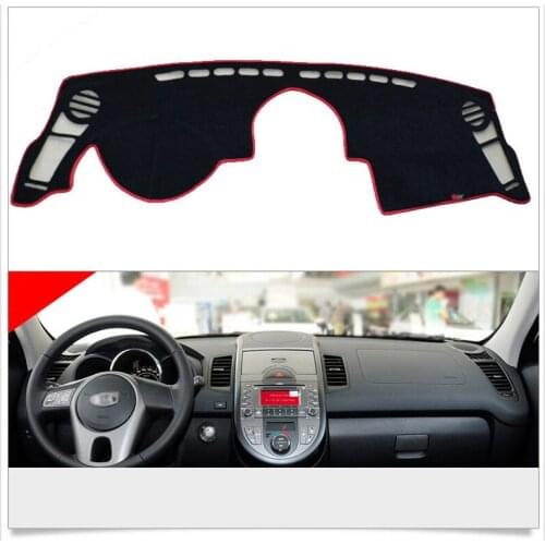Interior Dashboard Carpet Photophobism Protective Pad Mat For Kia Soul