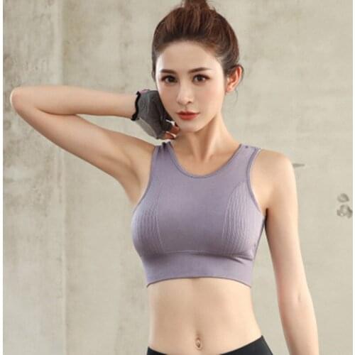 Bras For Women Plus Size Seamless Bra With Pads Comfort Sexy Everyday Push Up Sports Bralette Vest Wireless No Steel Ring Bra