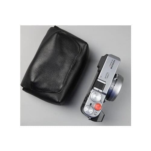 Mirrorless Waterproof Photo Camera Genuine leather Bag Body Case For nikon J1 J2 J3 J4 J5 V1 V2 Digital shell