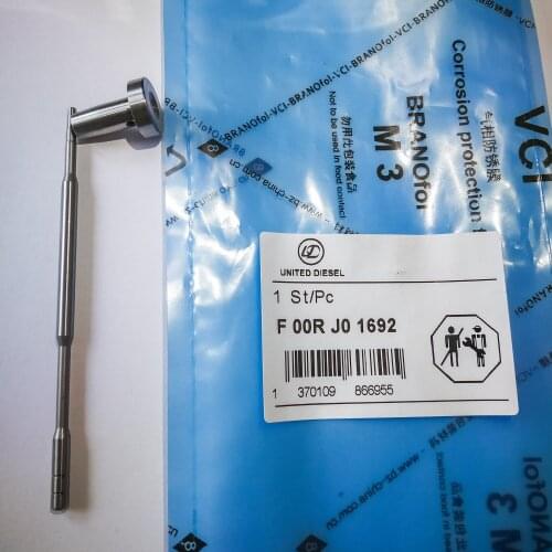 F00RJ01692 china made injector valve set for 0445120130,0445120213,0445120081,0445120228 injector control valve F00RJ01692