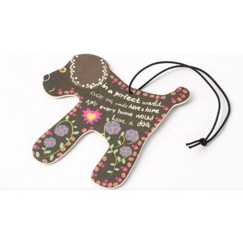 Fedex IE Free shipping ,2MM Paper custom car paper air freshener