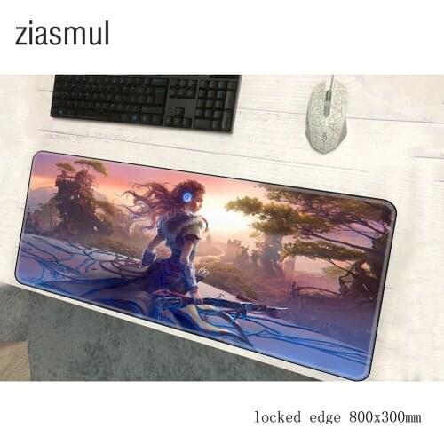 Horizon zero dawn pad mouse Adorable computer gamer mouse pad 800x300x2mm padmouse HD pattern mousepad ergonomic office desk mat