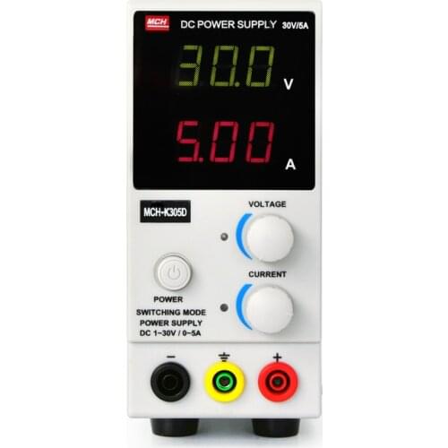 New Design MCH-K305D Mini Switching Regulated Adjustable DC Power Supply SMPS Single Channel 30V 5A Variable MCH K305D