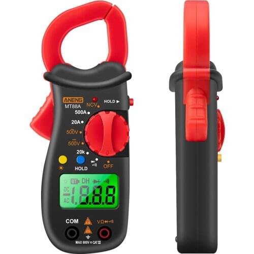 Multimeter LCD Digital Universal Meter Auto Range Handheld DC/AC Voltage Voltmeter Current Ammeter Frequency Capacitance Tester