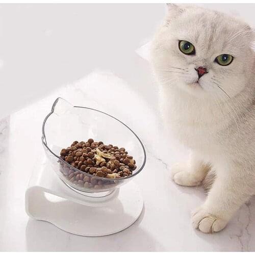 Non-slip Double Cat Bowl Dog Bowl With Stand Pet Feeding Cat Water Bowl For Cats Food Pet Bowls For Dogs Feeder Product Supplies