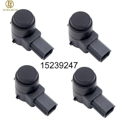 New SET (4) 15239247 PDC Parking Sensor Bumper Reverse Assist for GM 0263033080