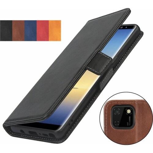 Pu leather Fitted Case for Huawei Y5P card holder Wallet Cover Short-buckle Flip book holster protective phone bag case GG