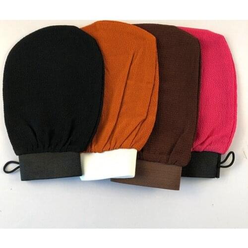 Hammam Shower Bath Scrub Glove Exfoliating Body Scrub Facial Tan Massage Mitt Removal Kessa Exfoliate Peeling Glove Towel