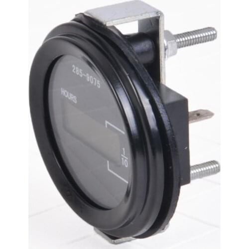 DC 12-36V Round Mechanical Hourmeter Hour Meter Counter Timer Car Generator Diesel Gasolin Petrol Engine Excavator Tractor Motor